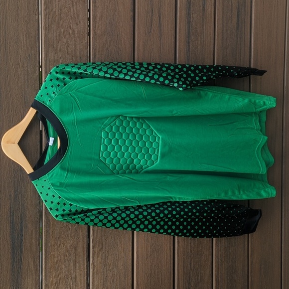 CATERTO Men's Football Goalkeeper Foam Padded Jersey Shirt - 2XL NWT - Picture 4 of 5